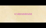 关与星的成语的成语
