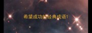 希望成功的经典成语