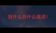 放什么自什么成语