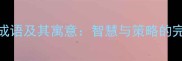 两插的成语及其寓意智慧与策略的完美结合