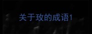 关于玫的成语