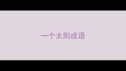 一个太阳成语