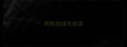 两眼放绿光成语