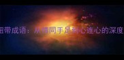 10个常用纽带成语从情同手足到心连心的深度应用指南