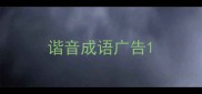 谐音成语广告