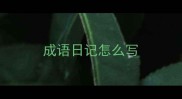 成语日记怎么写