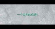 一个龙井的成语