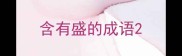 含有盛的成语