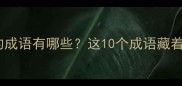 带引忘忘的成语有哪些这10个成语藏着千年智慧