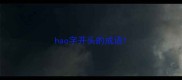 hao字开头的成语