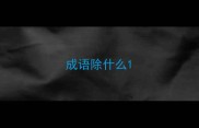 成语除什么