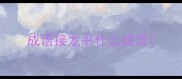 成语接龙书什么成语
