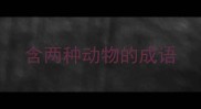 含两种动物的成语