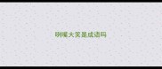 咧嘴大笑是成语吗